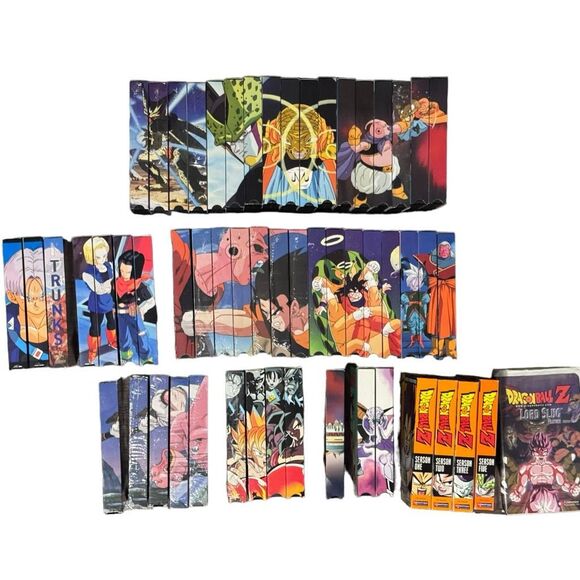 Dragon Ball Z Uncut VHS Tapes / Huge Lot VHS Collection & Movies /DVDs Seasons 1 - Picture 7 of 16
